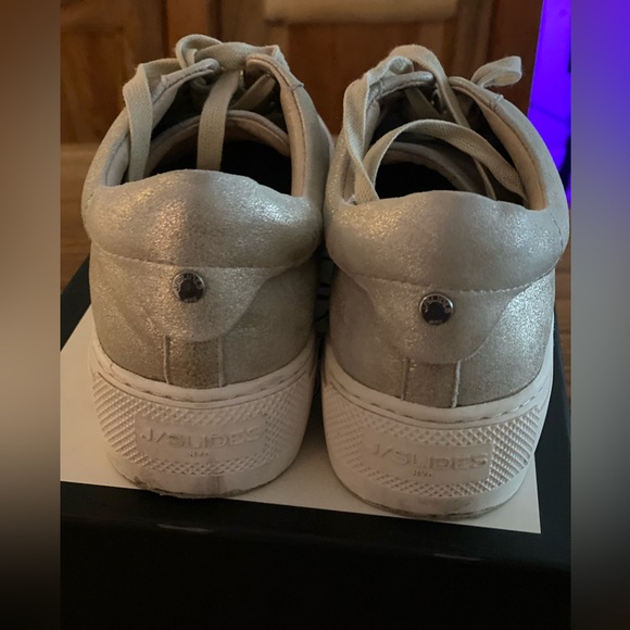 j/slides metallic sneakers - Picture 4 of 12